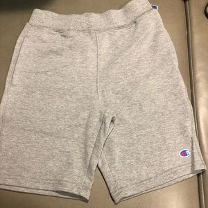 Champion Boy Shorts Grey Size Medium